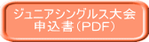 ジュニアシングルス大会 申込書（PDF）